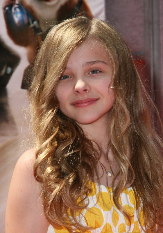 young girl with long hair