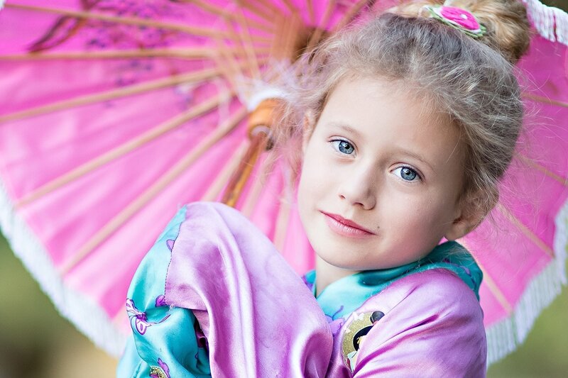 Young Girl with Parasol