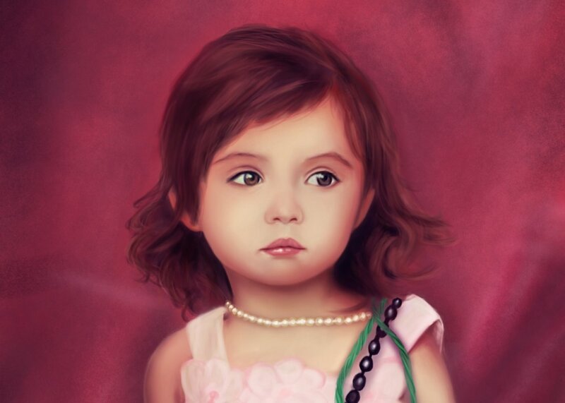 Young Girl with Pearls