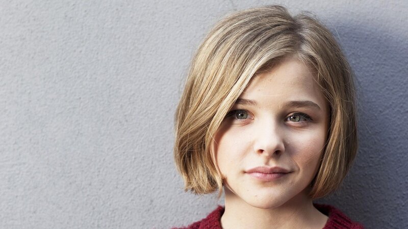 Young Girl with Short Hair — Gray, Neutral, Photograph