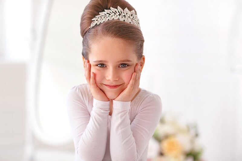 Young Girl with Tiara