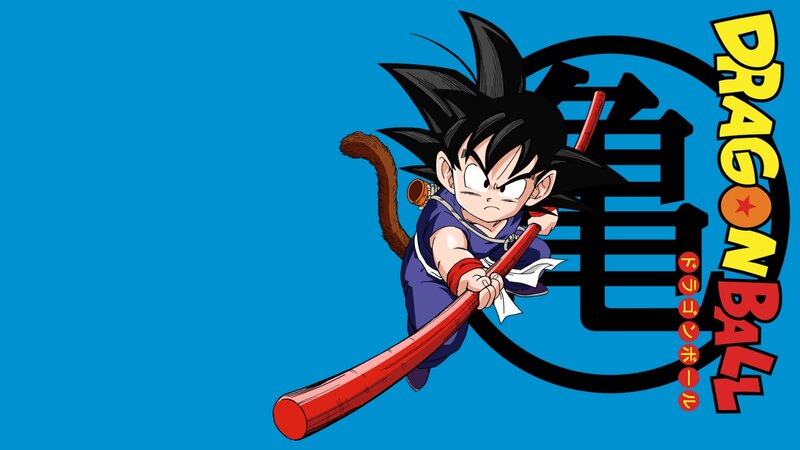 Young Goku with Staff