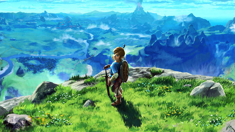 Young Hero on a Hill