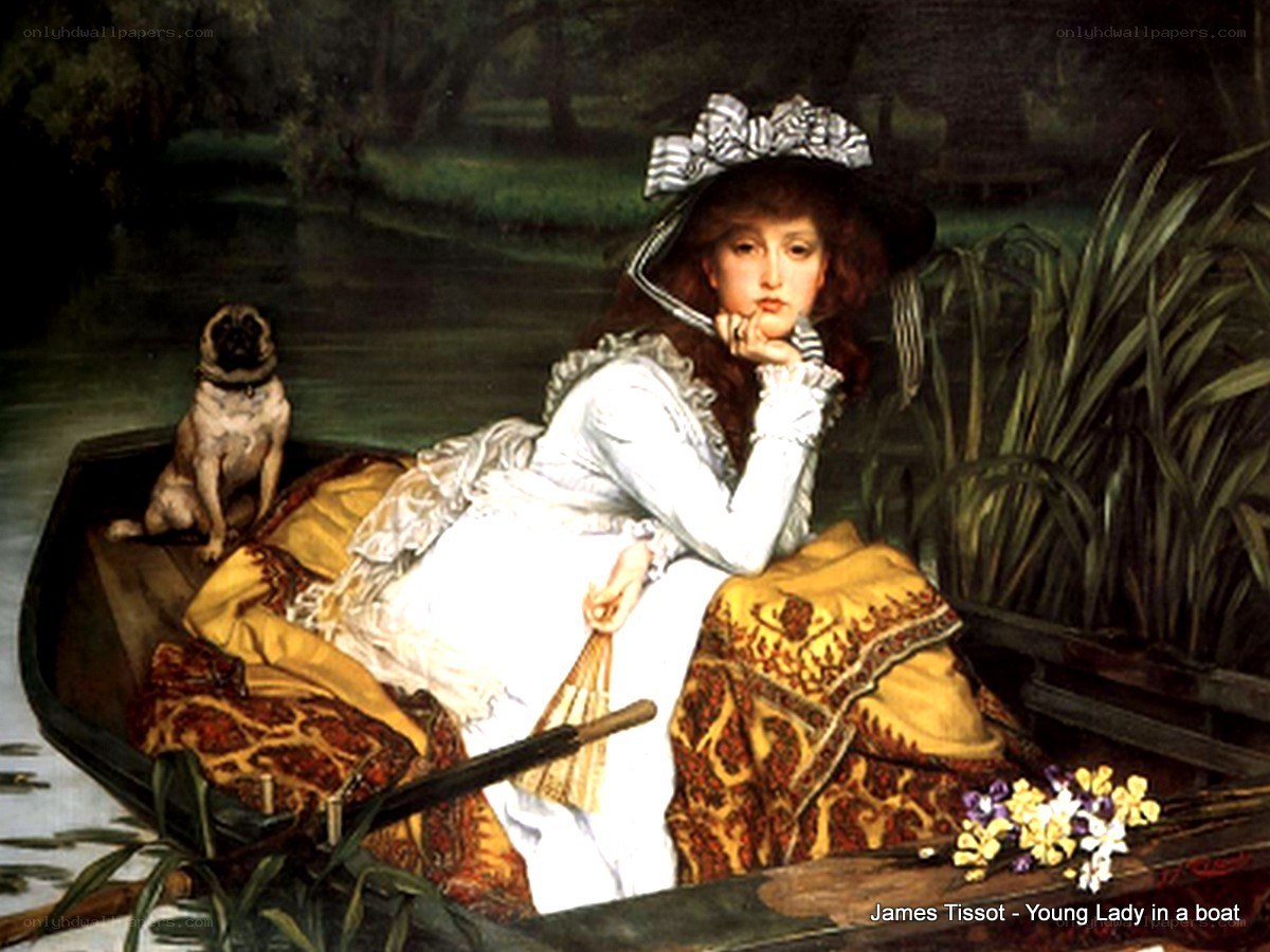 Young Lady in a Boat