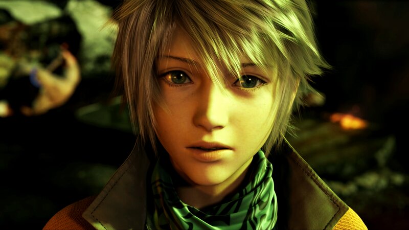 Young Male Character — Green