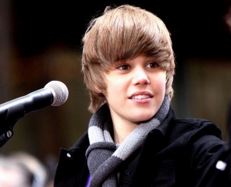 Young Male with Microphone