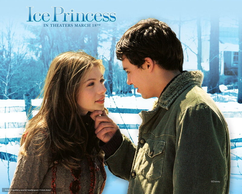 Young Man and Woman — Blue