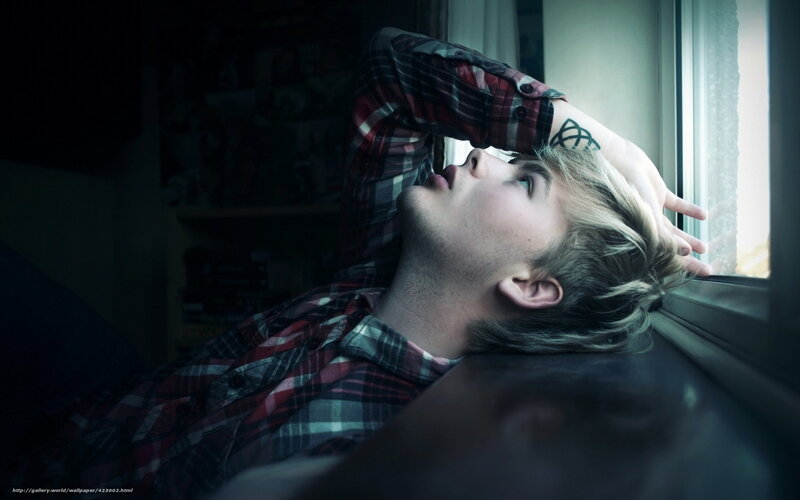 Young Man at Window