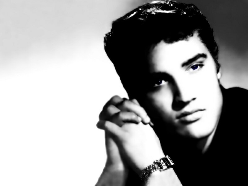 Young Man in Black and White — Dramatic