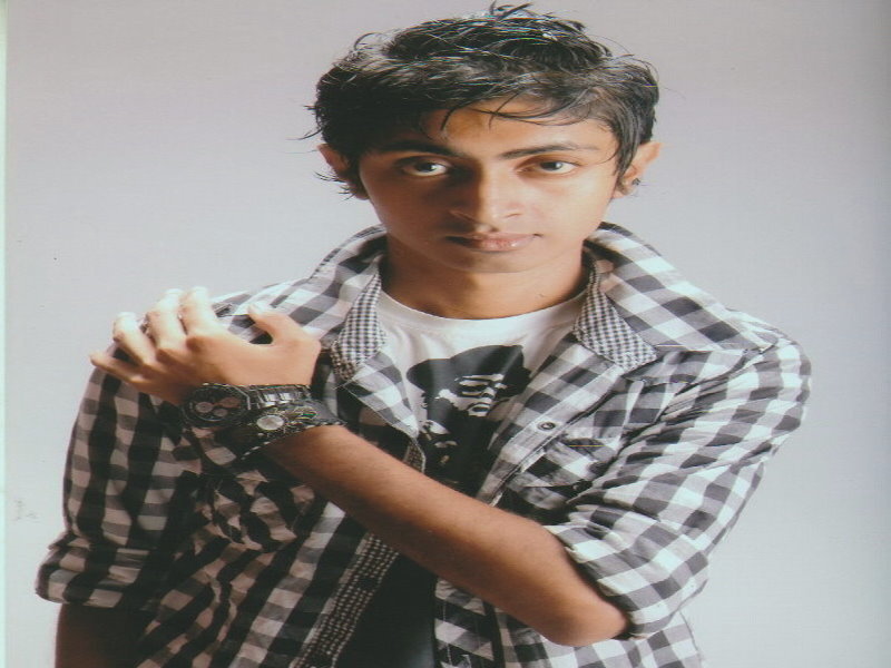 Young Man in Checkered Shirt