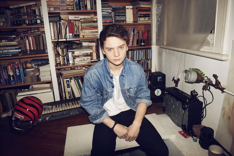 Young Man in Denim Jacket