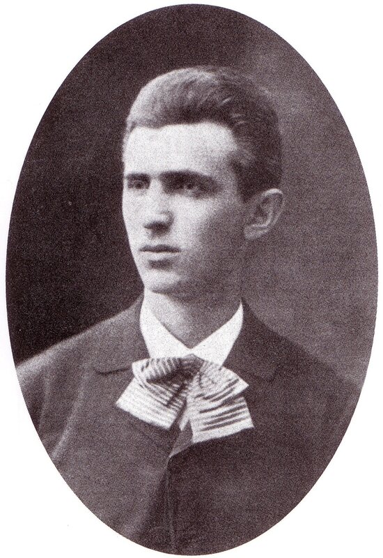 young man in formal attire