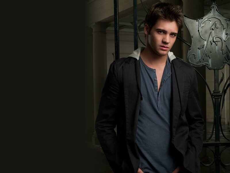 Young Man in Jacket — Black, Serious, Photograph