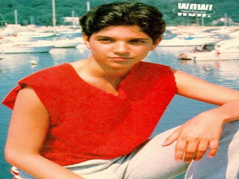 Young Man in Red Shirt — Calm