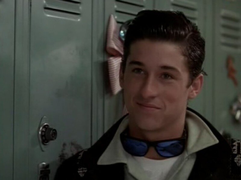 Young Man in School Hallway
