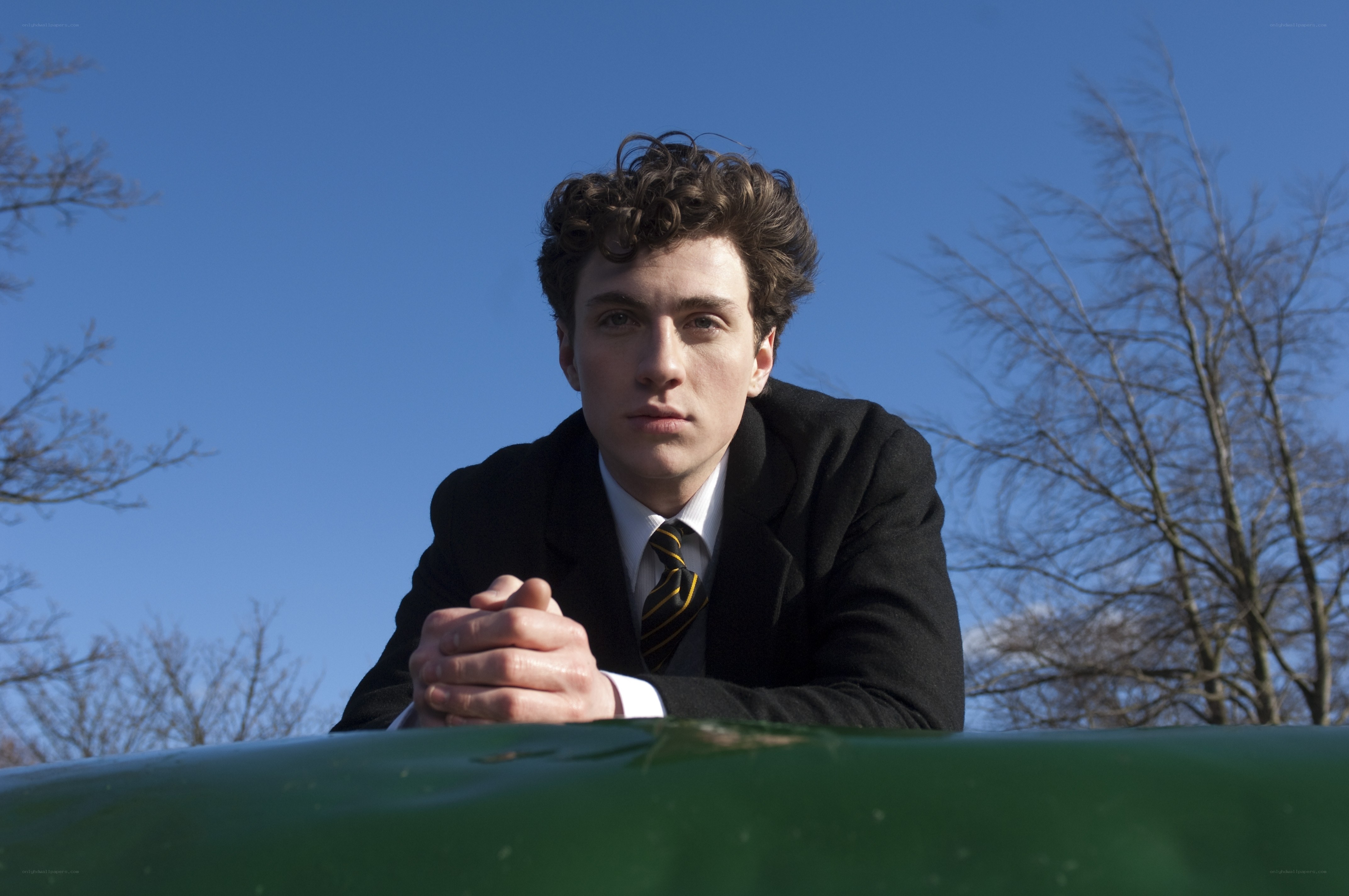 young man in school uniform