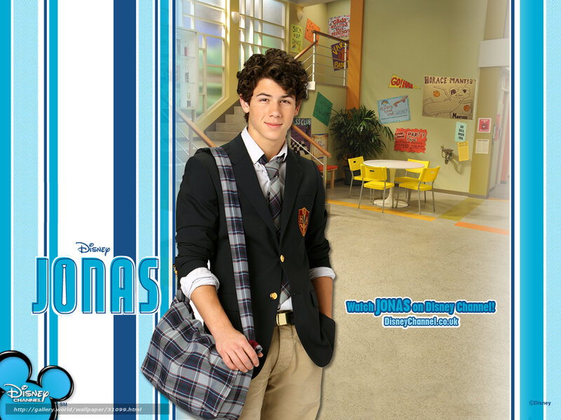 Young Man in School Uniform — Blue