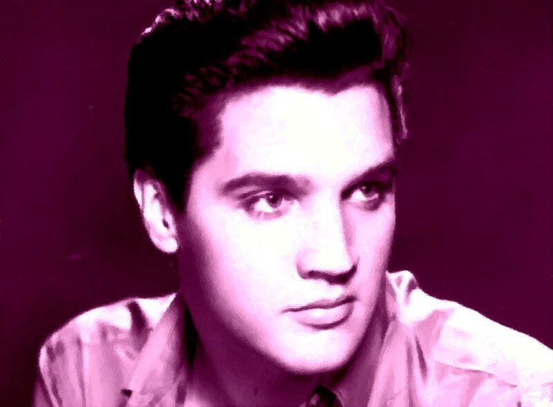 Young Man in Shirt — Purple