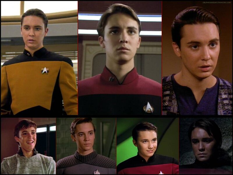 Young Man in Starfleet Uniforms