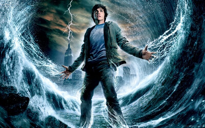 Young Man in Storm