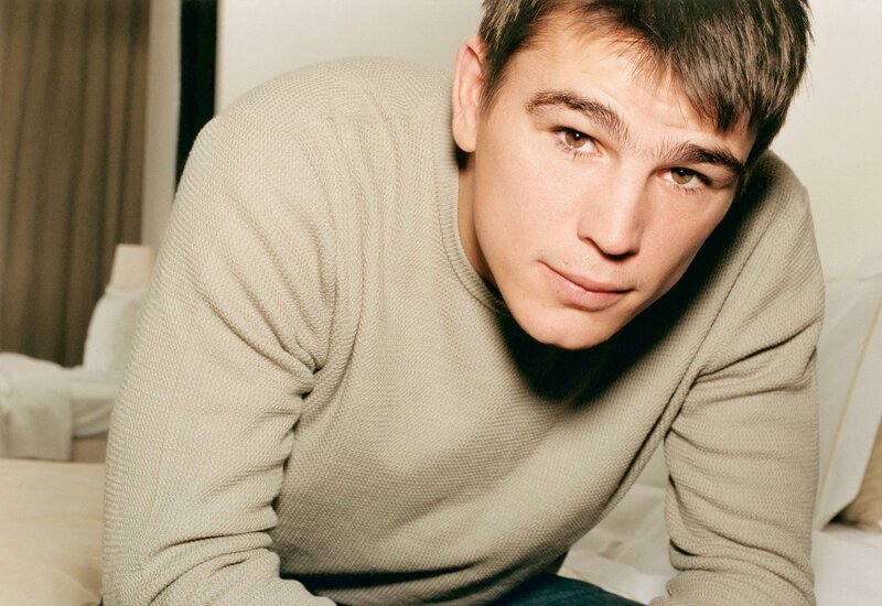 Young Man in Sweater — Beige