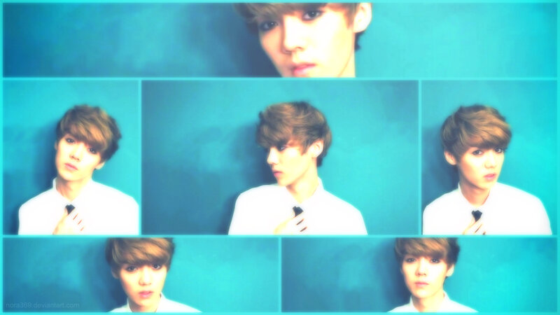 Young Man in White Shirt — Cyan