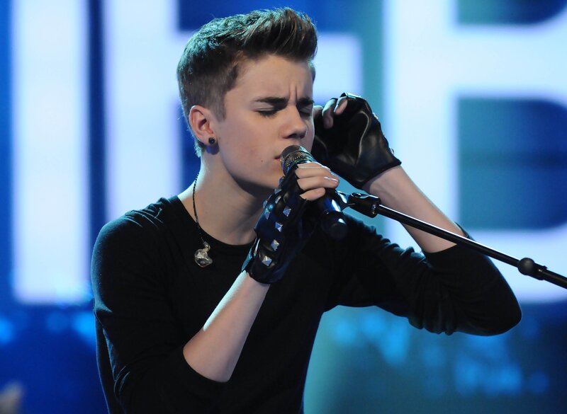 Young Man Singing
