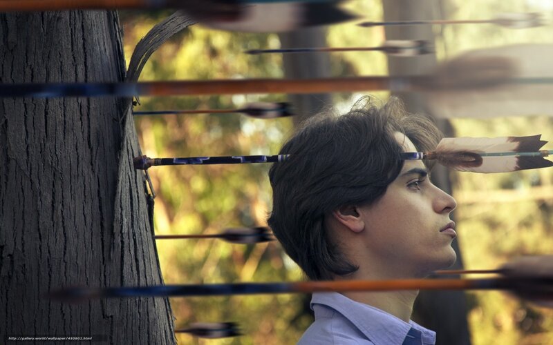 Young Man with Arrows