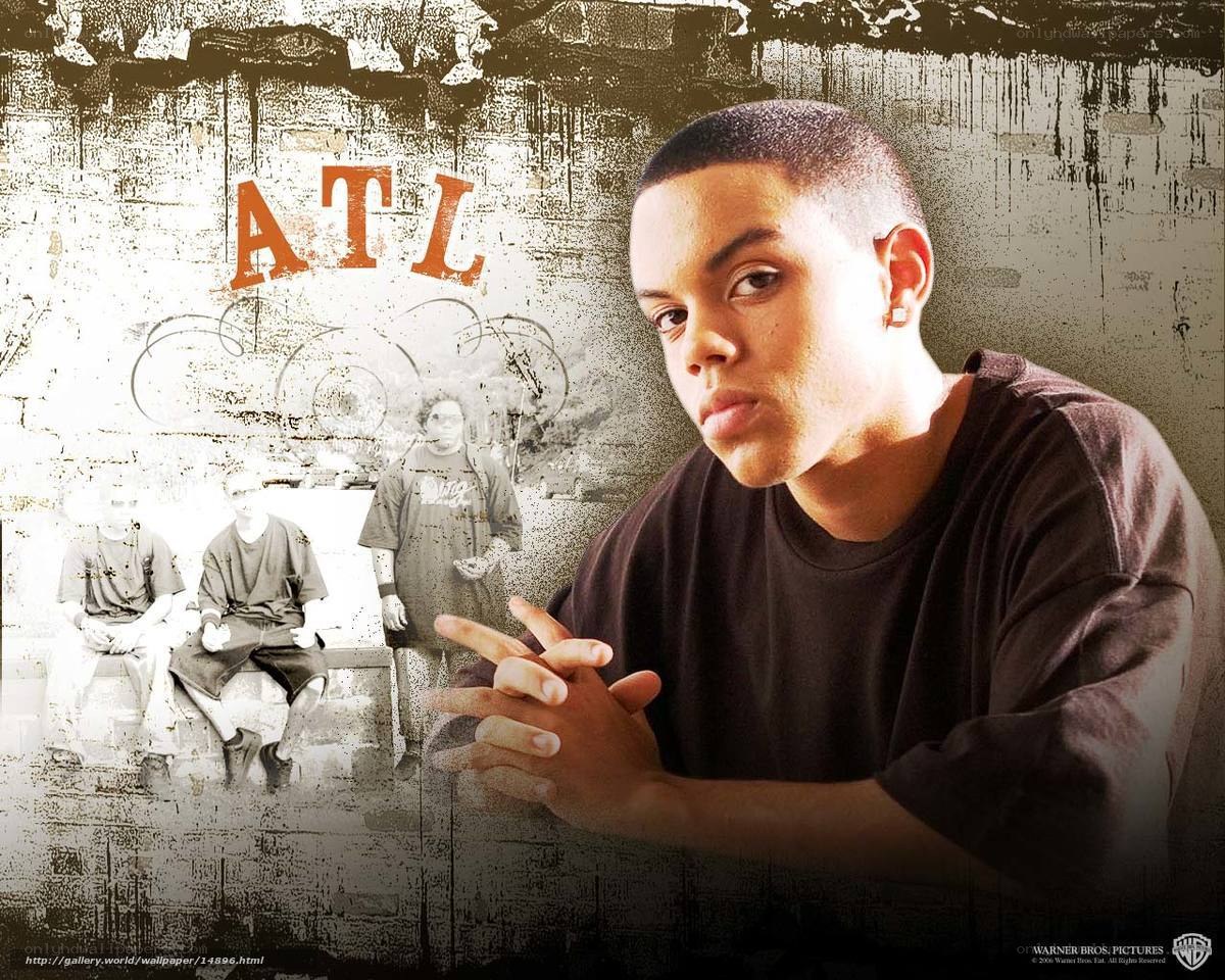 Young man with ATL background