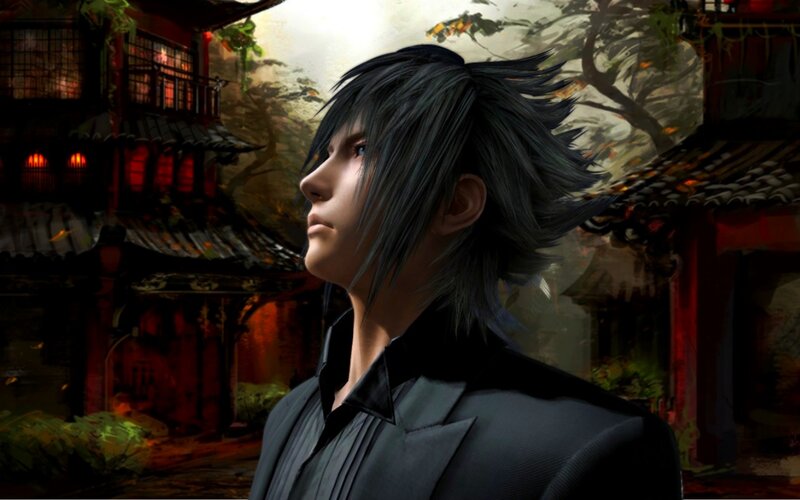 Young Man with Black Hair