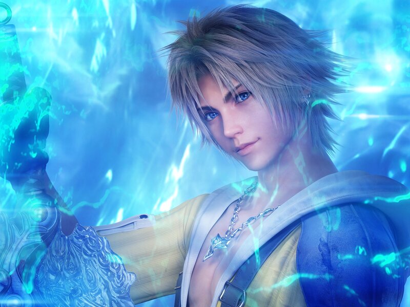 Young Man with Blue Eyes — Dramatic, 3d Render