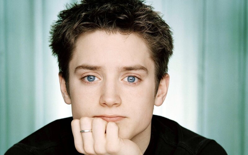 Young Man with Blue Eyes — Neutral, Photograph, Hand