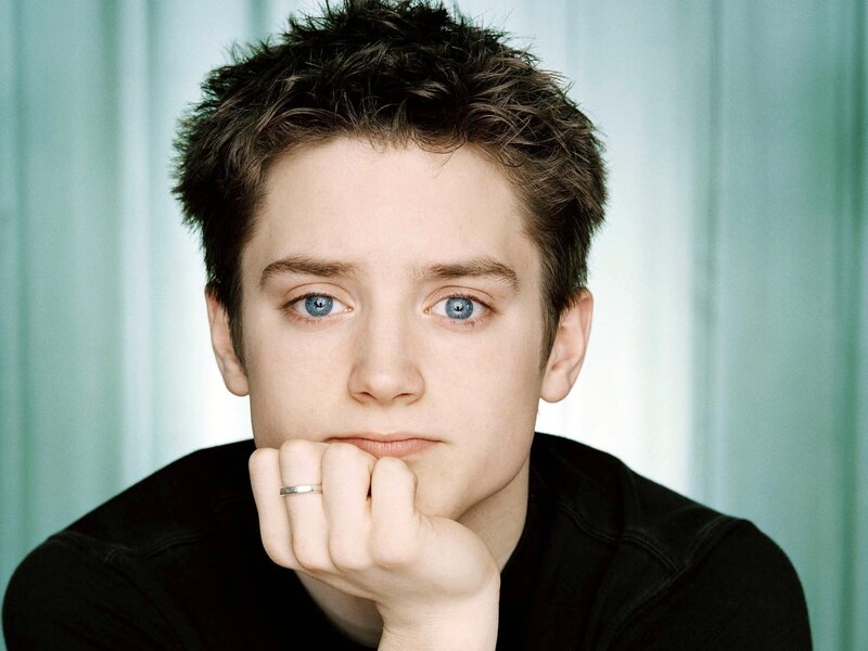 young man with blue eyes