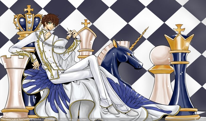 Young Man with Chess Pieces