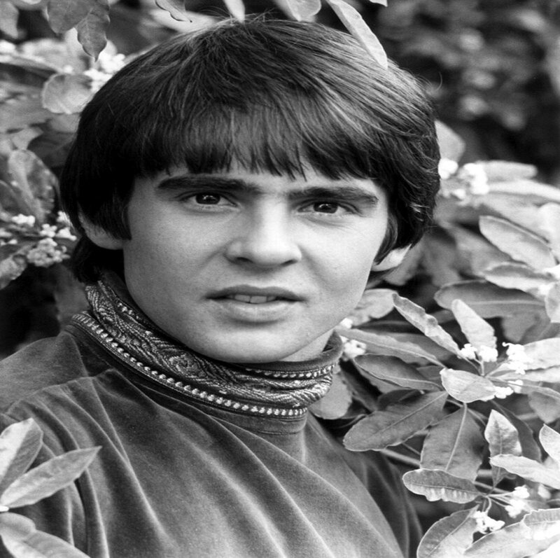 Young Man with Dark Hair — Black, Calm