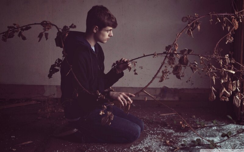 Young Man with Dead Branches