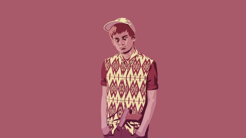 Young Man with Gun