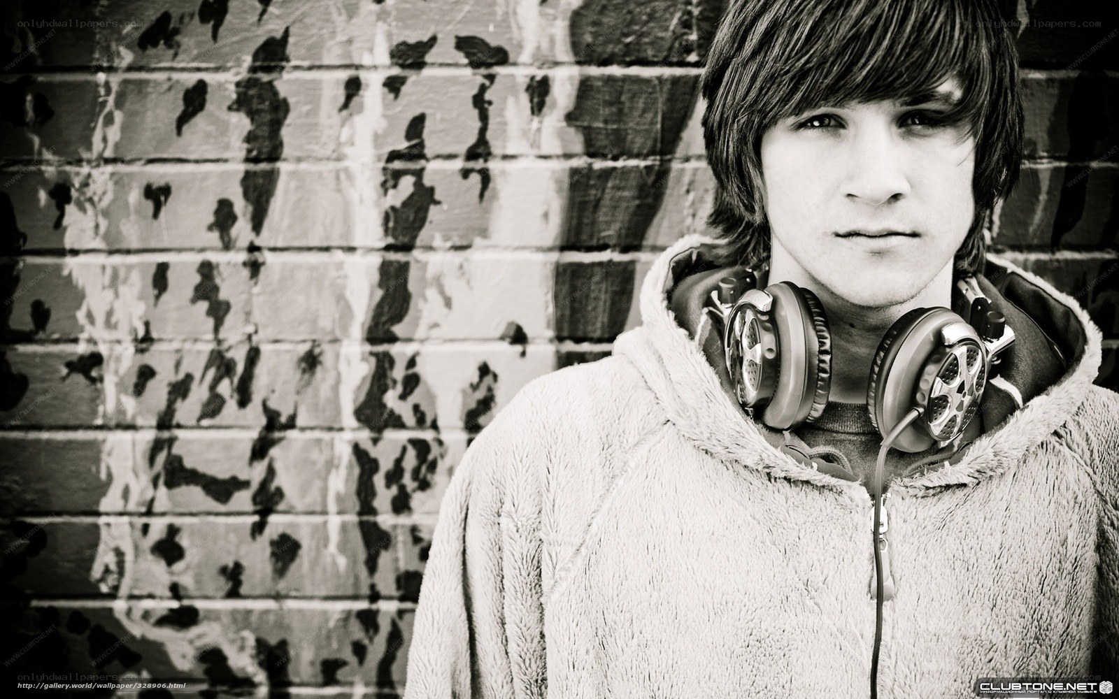 young man with headphones