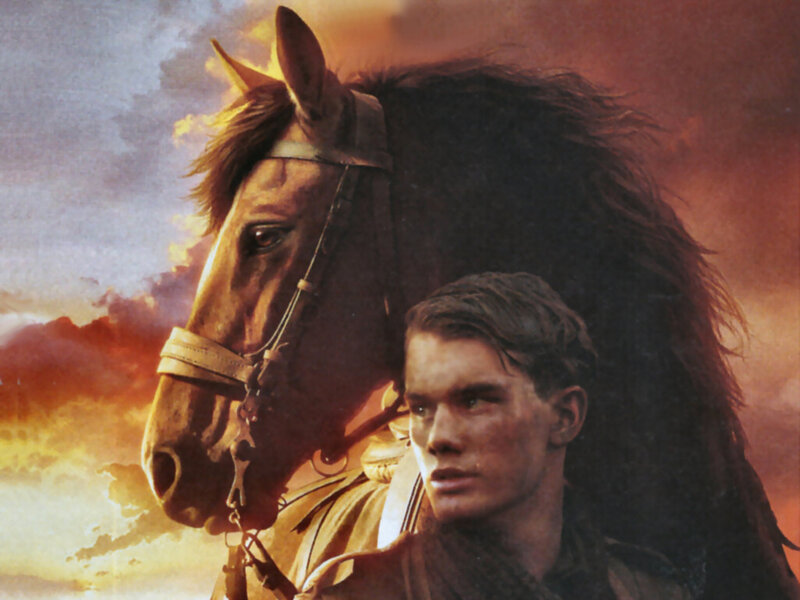 Young Man with Horse — Brown