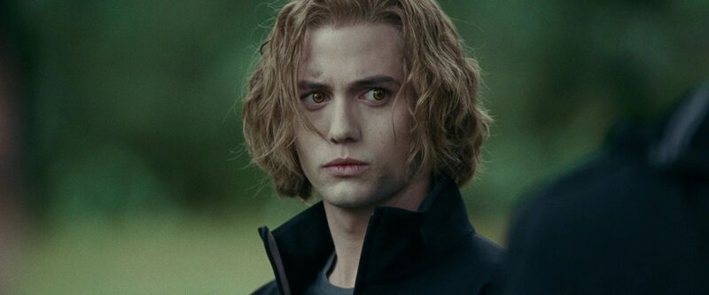 Young Man with Long Hair — Green