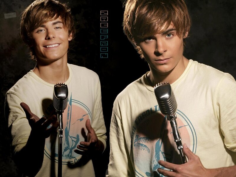 Young Man with Microphones