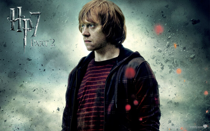 Young Man with Red Hair — Gray