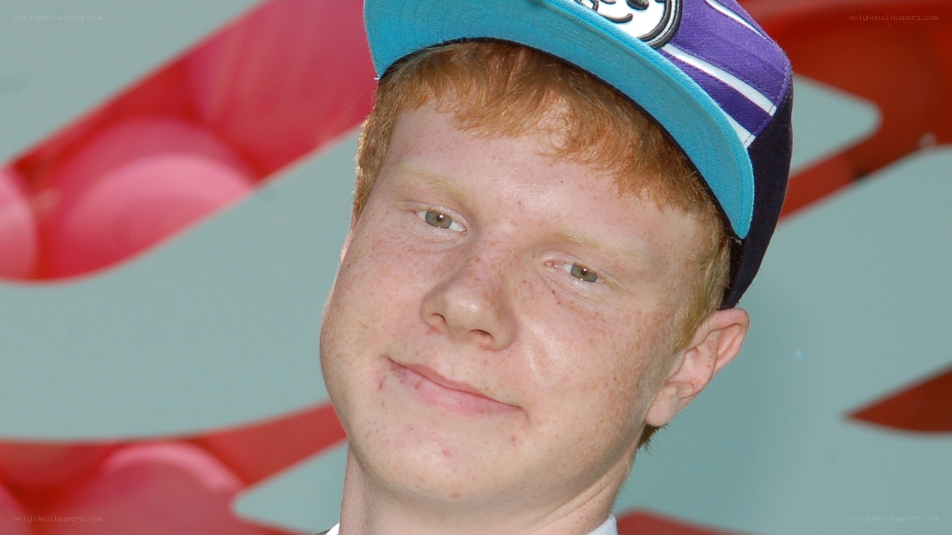 young man with red hair