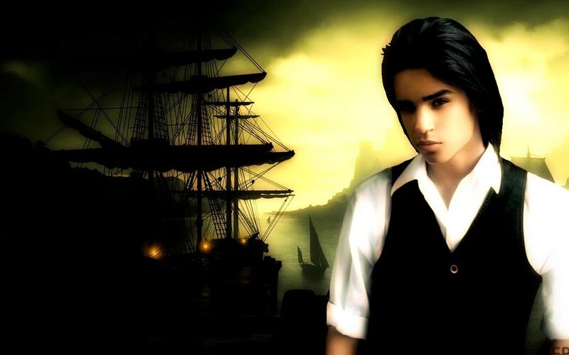 Young Man with Ship