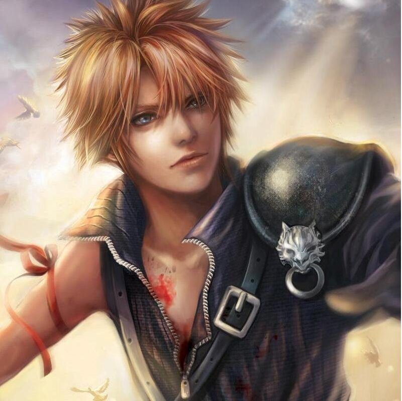 Young Man with Spiky Hair — Brown
