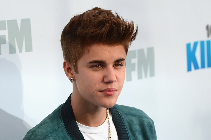 Young Man with Styled Hair — Green