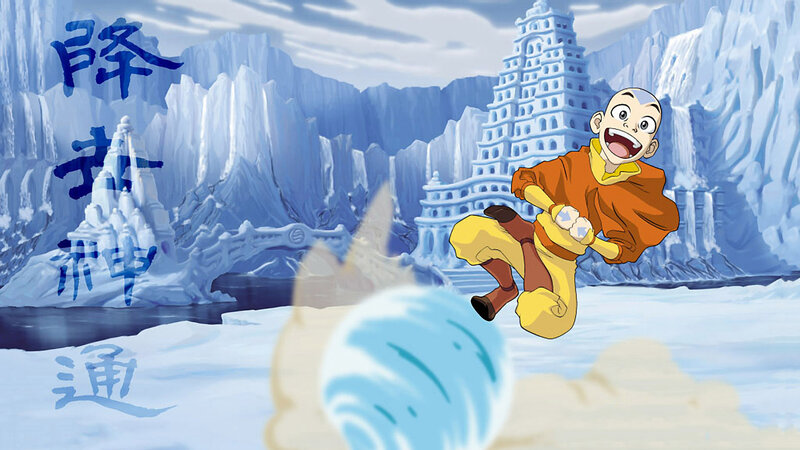 Young Monk in Motion