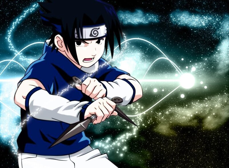 Young Ninja Holding Kunai