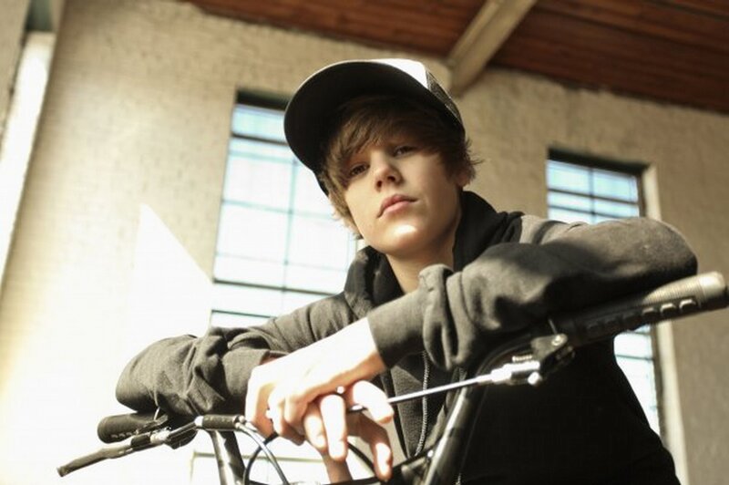 Young Person on Bicycle