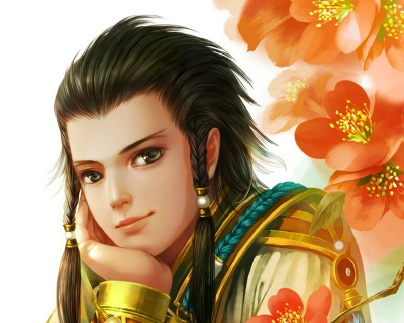Young Person with Braided Hair